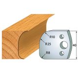 Pár nožů 40x4mm HSS