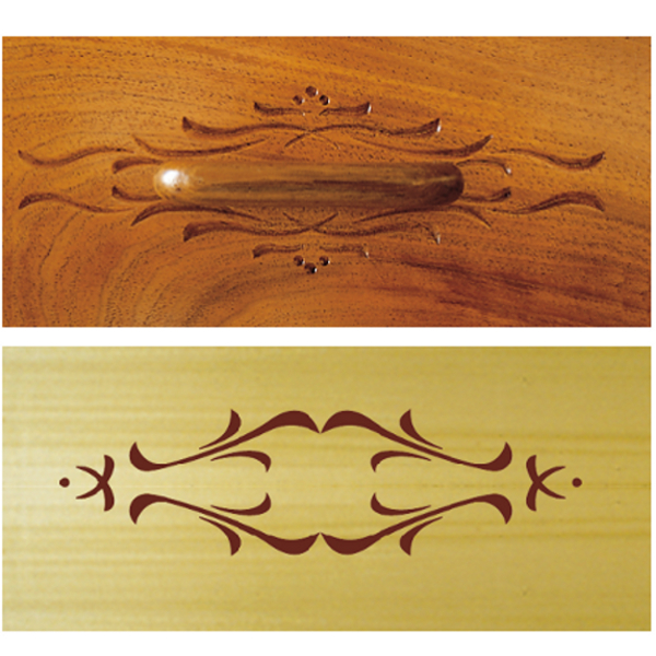 CMT Šablona pro ornamenty [E] D=190x65