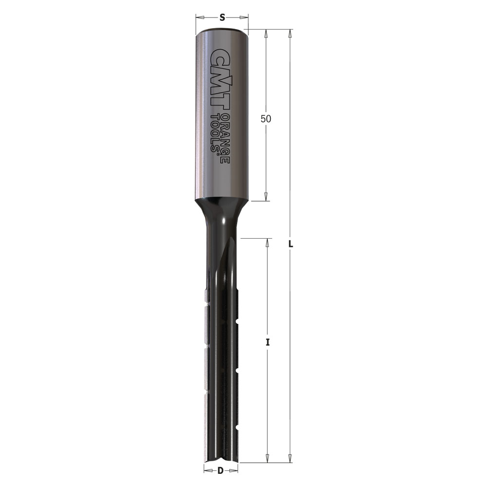 CMT Dlabací vrták s lamačem třísek (D=24 I=125 L=180 S=16x50 LH)
