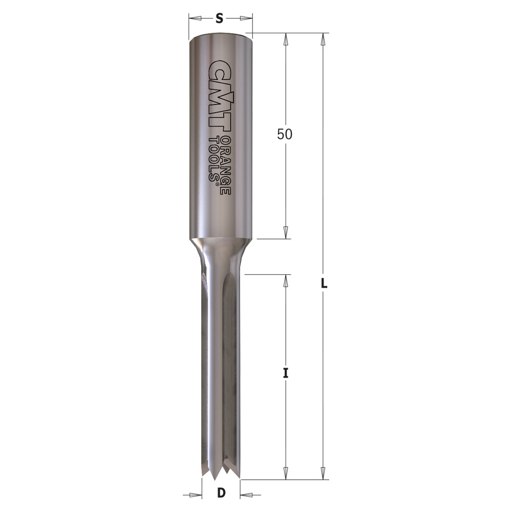 CMT Dlabací vrták čtyřzubý (D=14 I=55 L=110 S=13x50)