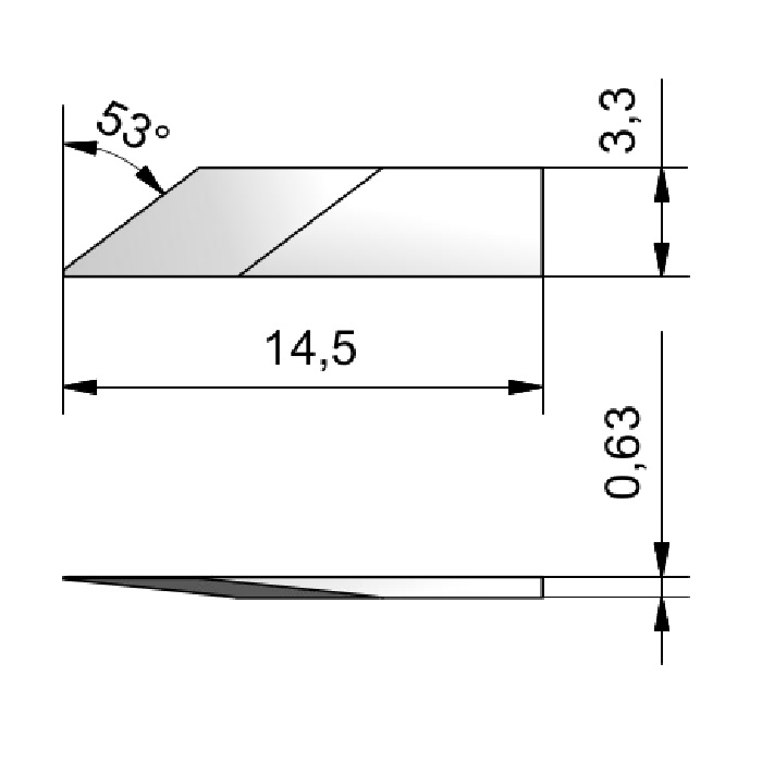 Nůž Passepartout ITA.30 BLD-SF230 i-230