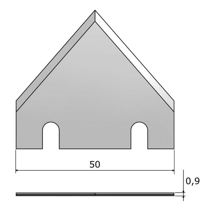 Plochý nůž ITA.570 BLD-DF570