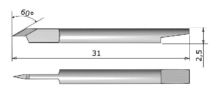 Kulatý nůž ITA.138031