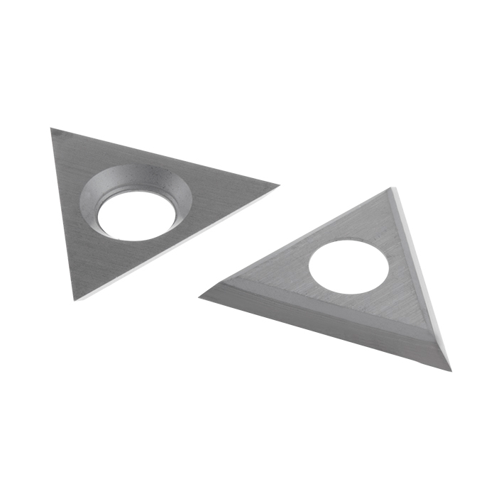 Drážkovací trojúhelníkový nůž HW - 22,0x19,0x2,0mm MG18 d=6,5 <30