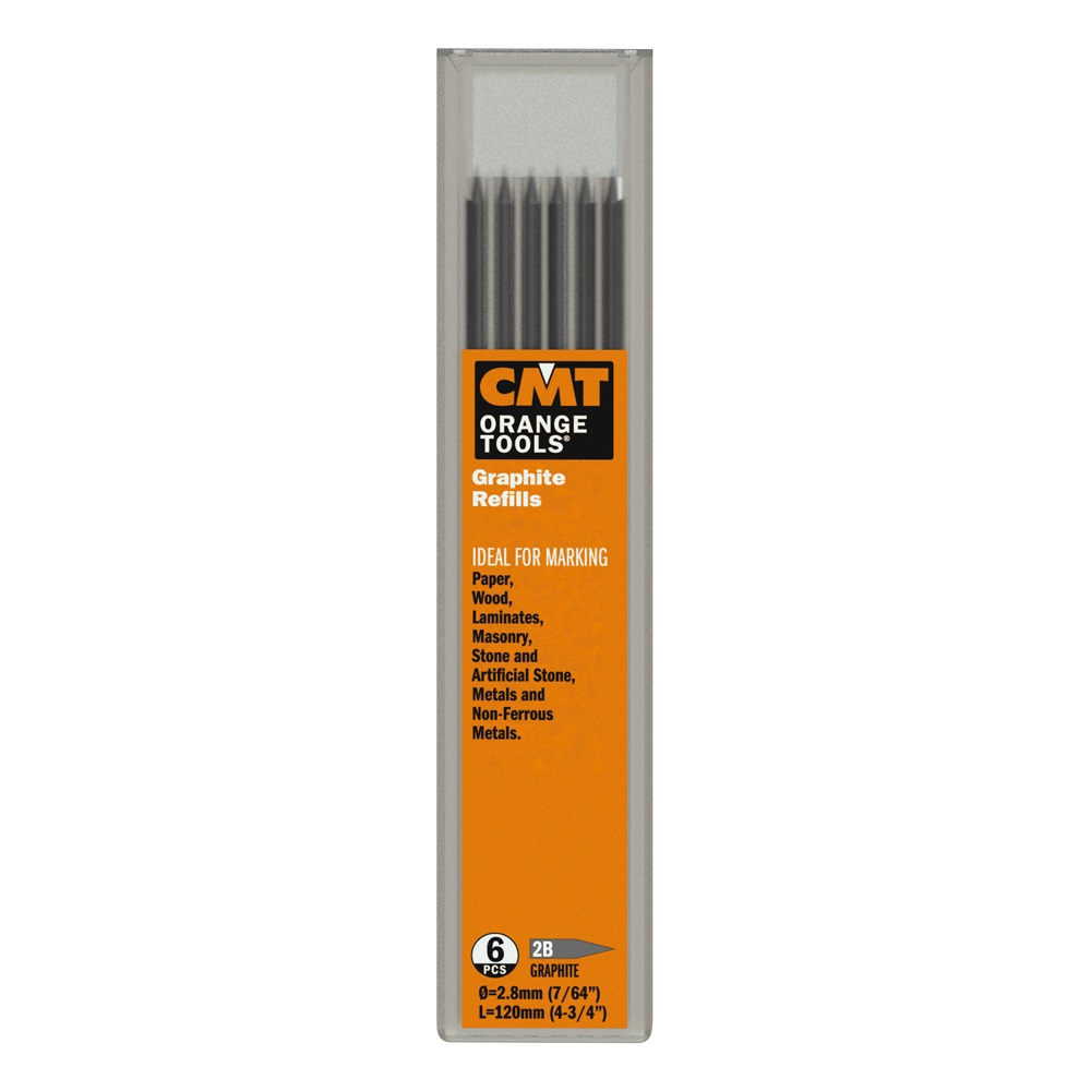 CMT Grafitové tuhy do tužky pro řemeslníky