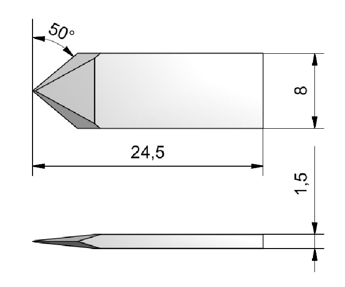 Plochý nůž ITA.112
