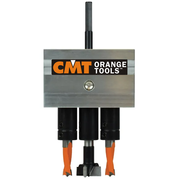 CMT Vyvrtávací hlava pro závěsný systém (Okenní kliky CREMONESE 43/0)