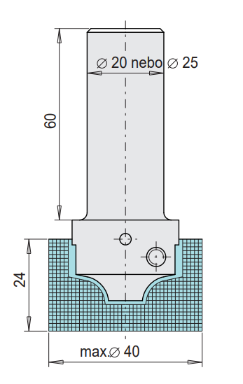 RH+ MULTIPROFIL VRTACÍ CNC