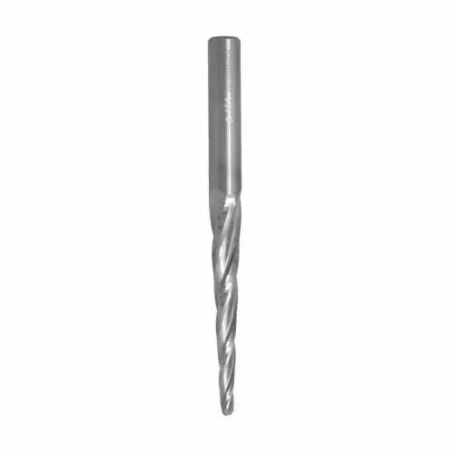 Spirálová HW fréza se zaobleným čelem pro 2D/3D (D=3,2mm; l=50mm; S=8mm) RH