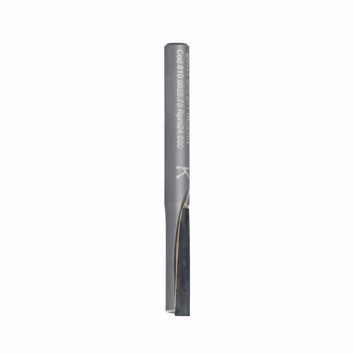 DT1 Diamantová fréza, rovný zub Z1 (D=6mm; I=25mm; S=6mm)