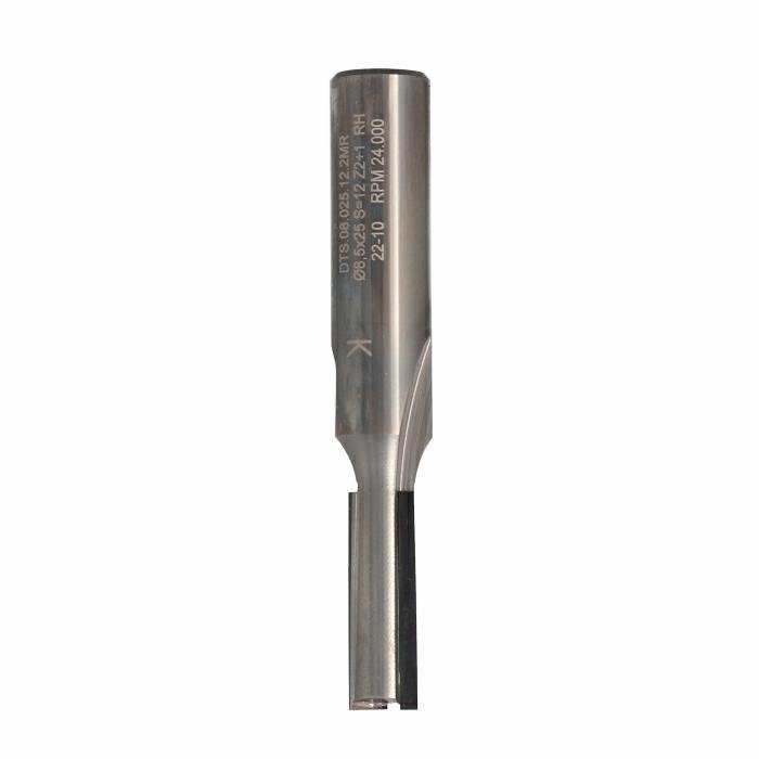 DTS Diamantová fréza, rovný zub Z2+1 (D=8mm; I=25mm; S=12mm) RH