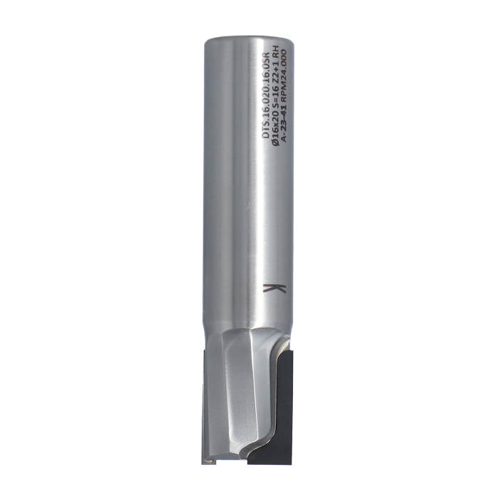 DTS Diamantová fréza, rovný zub Z2+1 (D=16mm; I=20mm; S=16mm) RH
