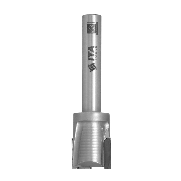 Diamantové frézy ITA DT2 Z2+1 pro LED lišty (D=16; l=12; L=63; S=8; H=2,5; Pos./Neg.; Z2+1; STAL; RH)