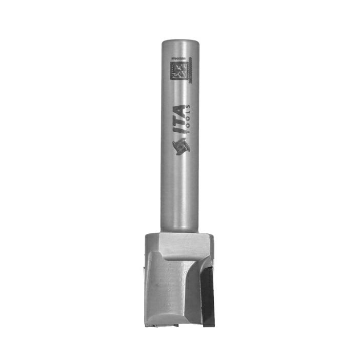 Diamantové frézy ITA DT2 Z2+1 pro LED lišty (D=15; l=12; L=60; S=8; H=2,5; Pos./Neg.; Z2+1; STAL; RH)