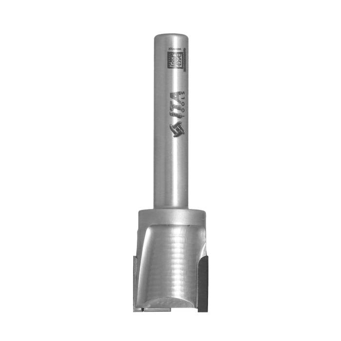 Diamantové frézy ITA DT2 Z2+1 pro LED lišty (D=17; l=12; L=63; S=8; H=2,5; Pos./Neg.; Z2+1; STAL; RH)