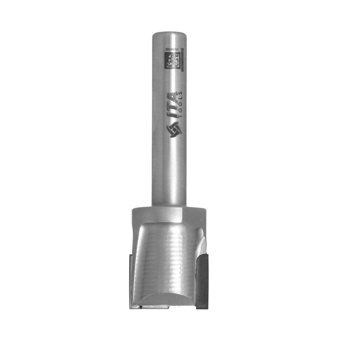 Diamantové frézy ITA DT2 Z2+1 pro LED lišty (D=18; l=12; L=63; S=8; H=2,5; Pos./Neg.; Z2+1; STAL; RH)