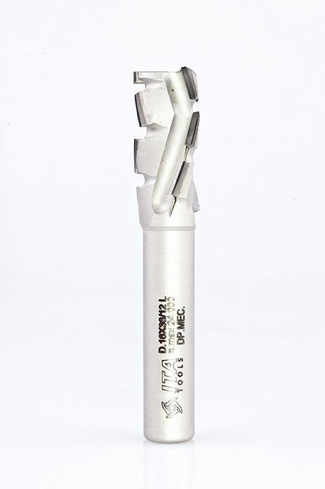 DTA Diamantová fréza ECO dělený zub Z1+1 (D=16mm; I=36mm; S=12mm) LH