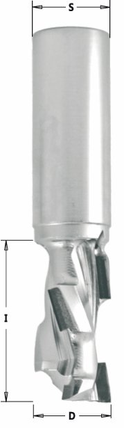 DTB Diamantová fréza PRO dělený zub Z1+1 (D=18mm; I= 36mm; S=20mm) RH