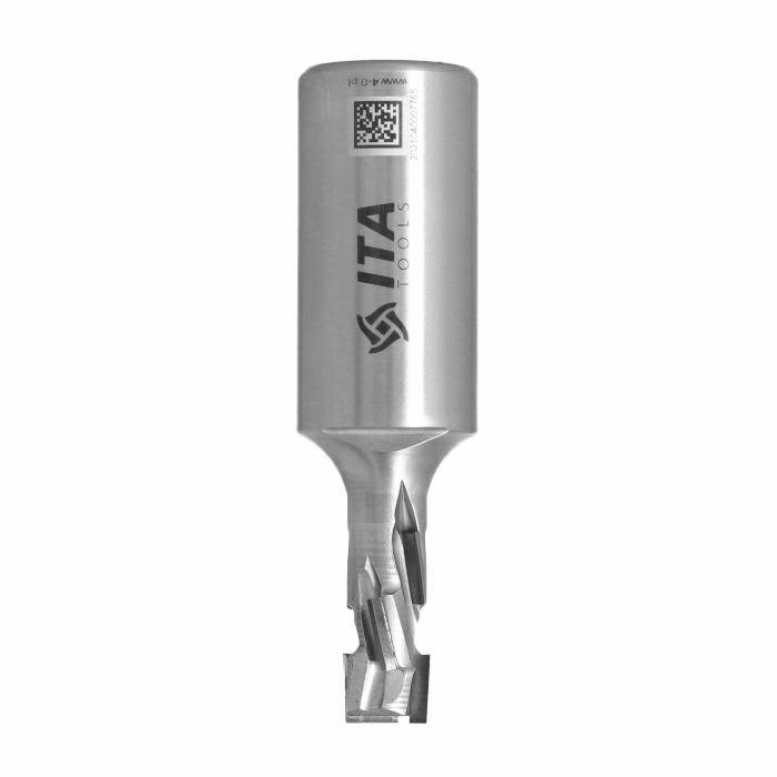 DTN Diamantová fréza, dělený zub Z2+2 (D=12mm; I= 25mm; S=25mm) RH