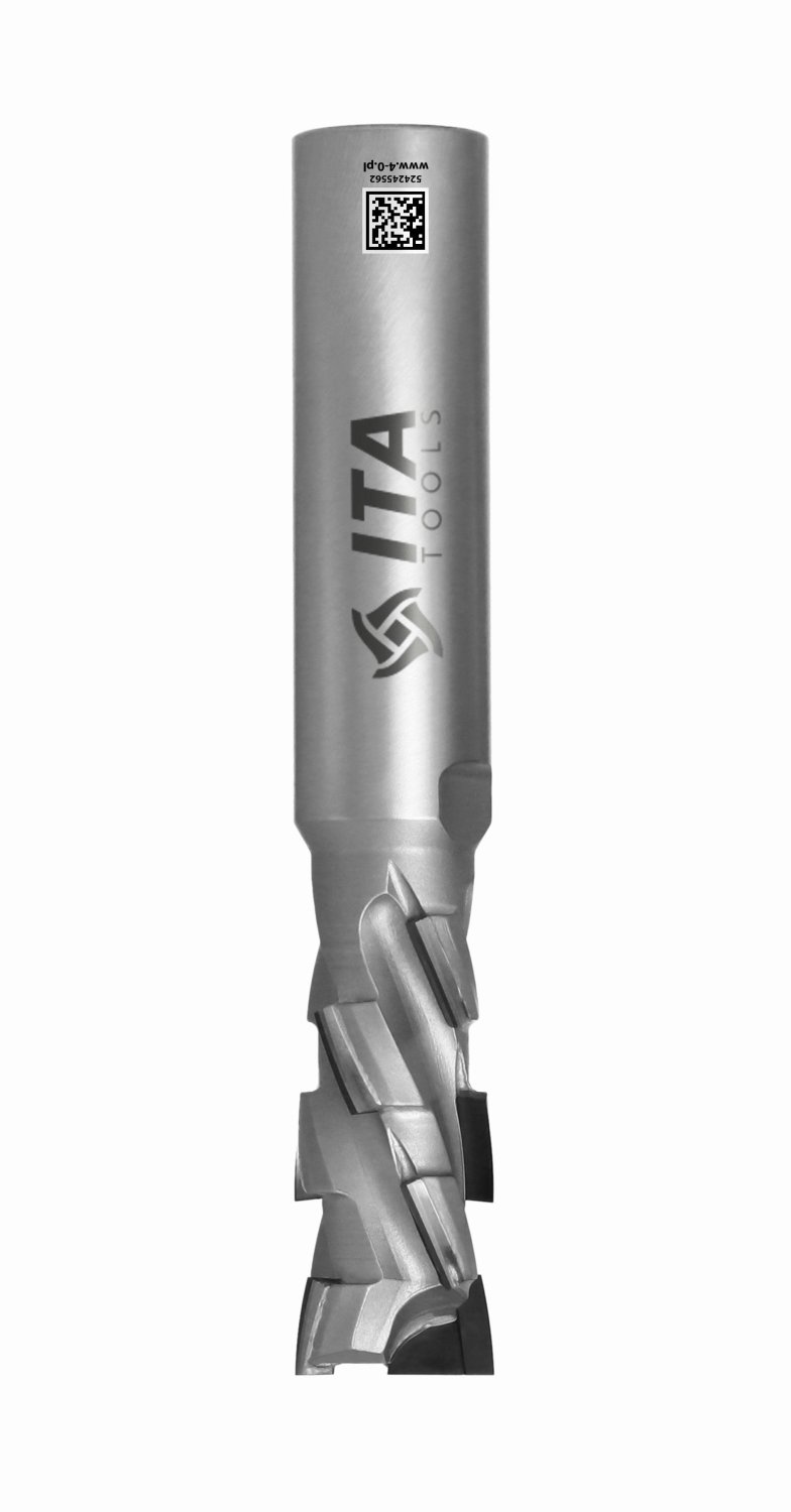 DTN Diamantová fréza, dělený zub Z2+2 (D=15,87mm; I= 35mm; S=15,87mm) RH