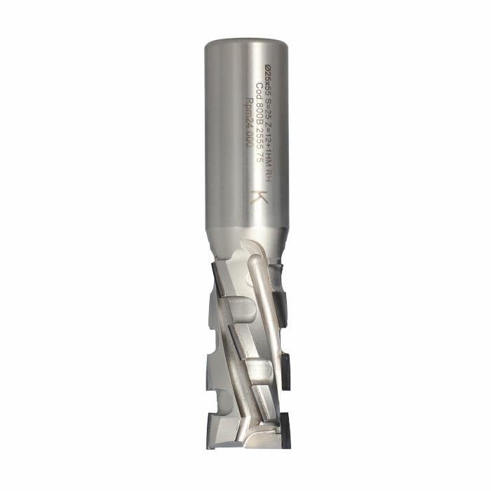DTN Diamantová fréza, dělený zub Z2+2 (D=25mm; I= 55mm; S=25mm) RH