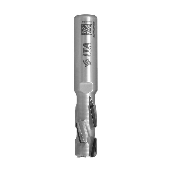 DTL Diamantová fréza Z2+2 PRO (D=12,7mm; I=25mm; L=76mm; S=12,7mm; H=2,5mm) RH