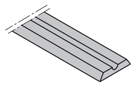 Mini výměnný nůž HW - 75,5x5,5x1,1mm