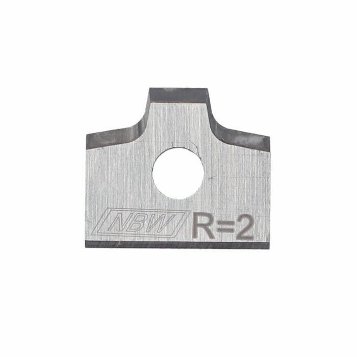 Drážkovací trojúhelníkový nůž HW - L=16 W=13,5 T=2 R=2 RH-LH