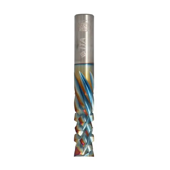 ITA X99 - Kompresní spirálová fréza - povlakovaná Platinum Z2+6 (D=12,7; l=38,1; L=88,9; S=12,7; l1=5,8; Pos/Neg; Z2+6; Platinum; RH)