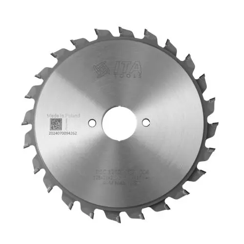 ITA - DIA předřezový skládaný kotouč (D=125; F=22; Z=12+12; K=2,8-3,6; P=2,2; H=4)