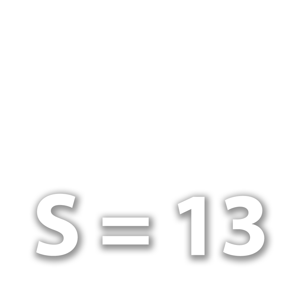 Se stopkou S=13