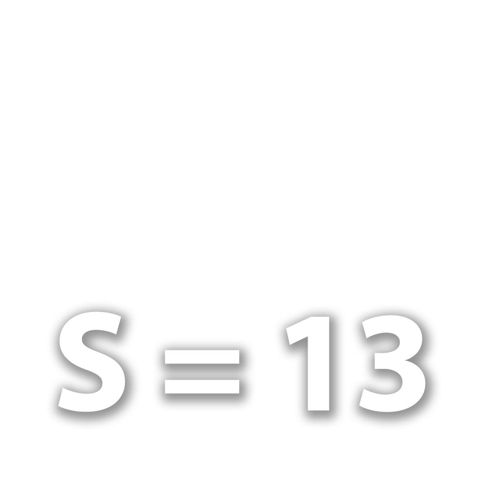 Se stopkou S=13 Se stopkou S=13