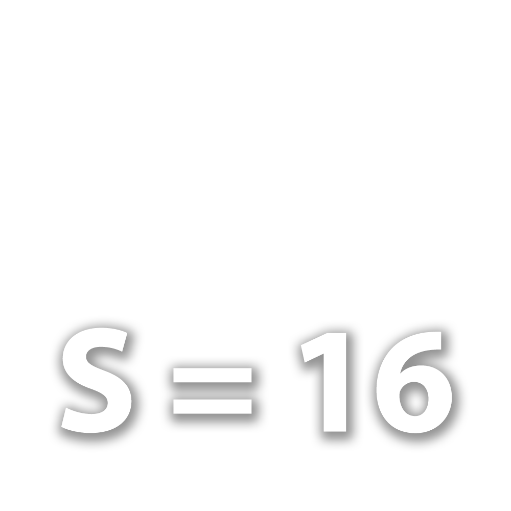 Se stopkou S=16 Se stopkou S=16
